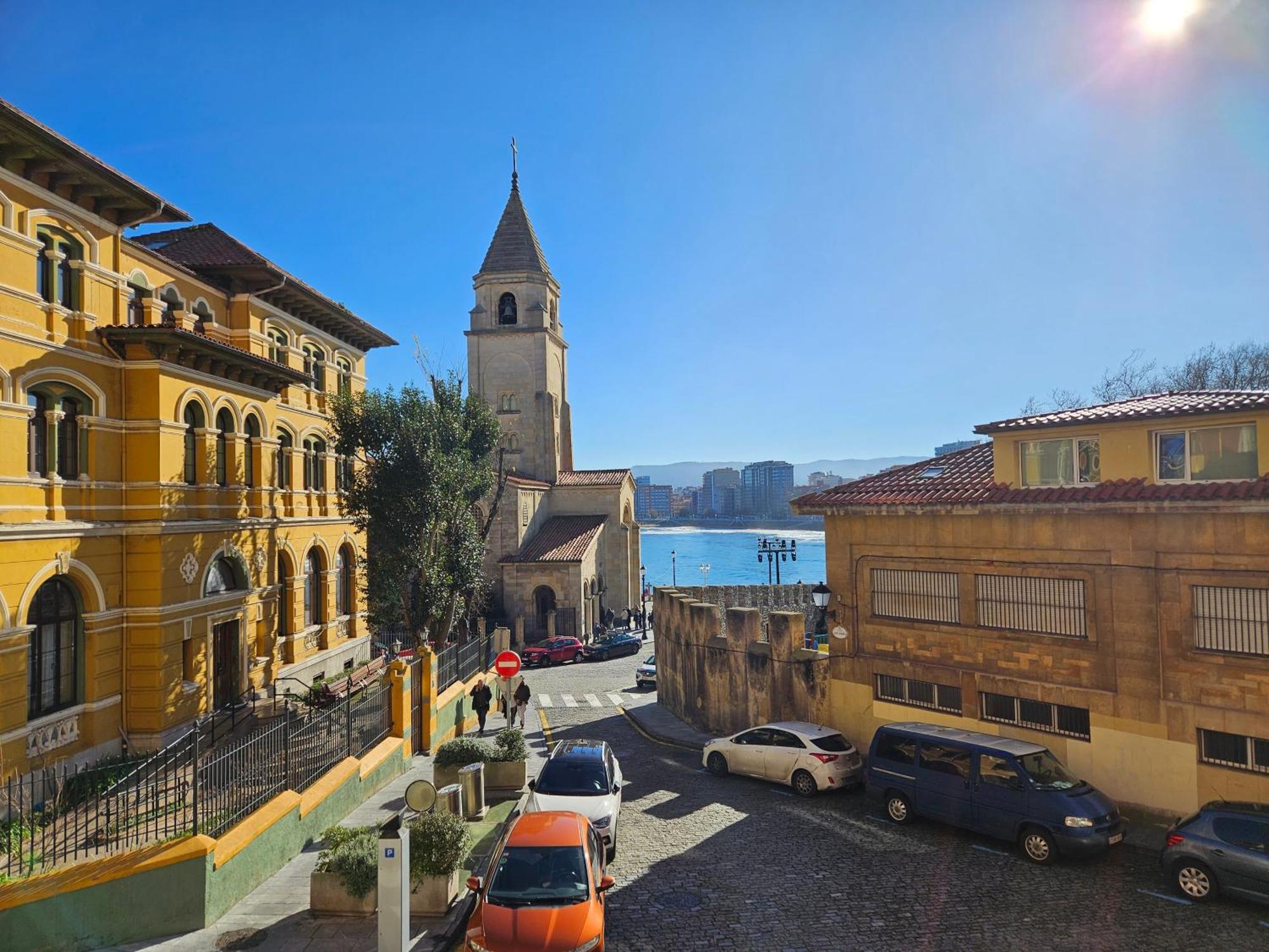 130A - Precioso Apartamento En Cimadevilla Хихон Экстерьер фото